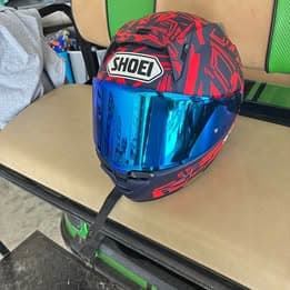 400 $USMedium Shoei X-15 Marquez Dazzle Full Face Motorcycle HelmetRoxboro, NC - photo 1